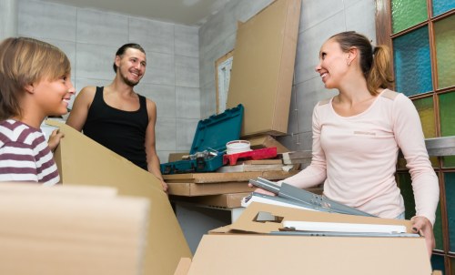 Local van transport for furniture collection in St Johns Wood