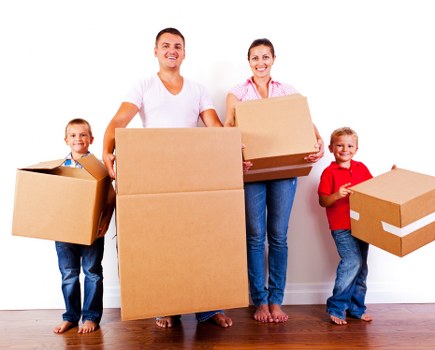 Careful packing and furniture handling for a local house move
