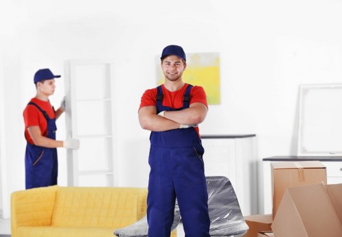 Removals van service for homes in St Johns Wood