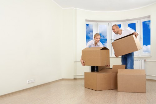 Local movers helping with a residential move in St Johns Wood