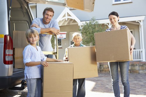 Moving day preparation and furniture transport for St Johns Wood customers