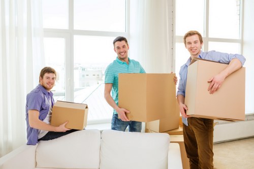 Local movers handling a flat relocation in St Johns Wood