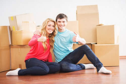 Local moving van serving homes and businesses around St Johns Wood