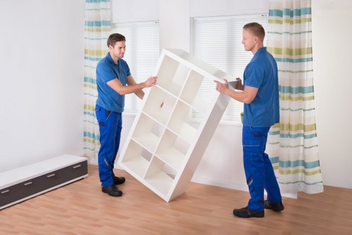 Furniture collection and delivery service in St Johns Wood neighbourhood streets