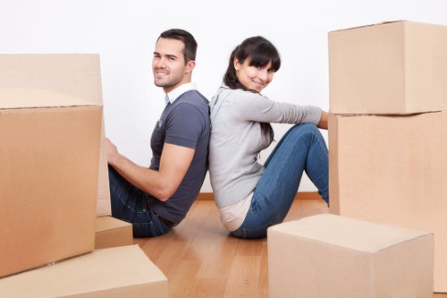 Careful collection of bedroom furniture from a flat in St Johns Wood