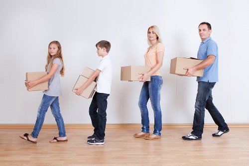 Van space estimate shown for a load-based removals quote