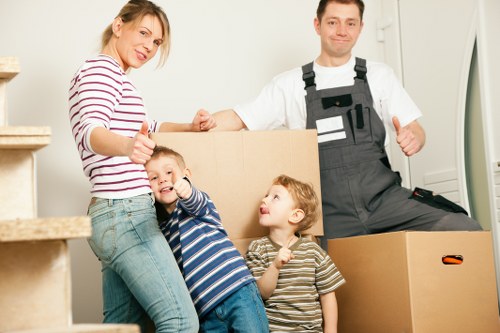 Local removals van for flats and offices near St Johns Wood